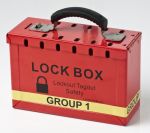 Colour Coded Lockout Box